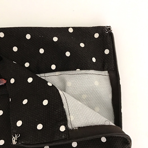 Ann Taylor Loft Brown Ankle Pants Polka Dot Sz 4 - Picture 4 of 6